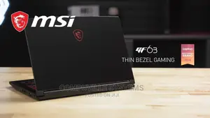 New Laptop MSI GF63 8GB Intel Core I5 SSD 256GB
