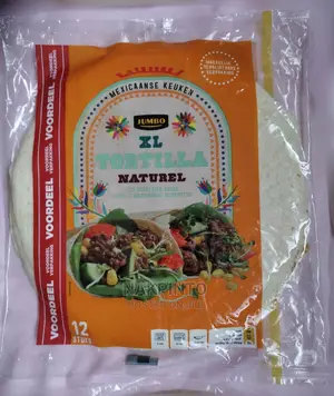 Tortilla Wraps ( Whole Wheat, Natural, XL ), Mini