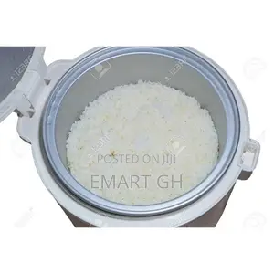 Italian Home Rice Cooker With Steamer- 5 Litres - White