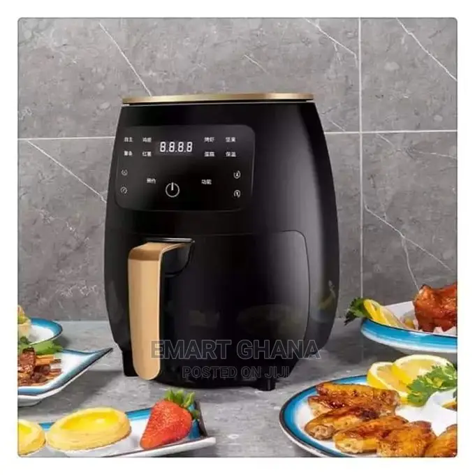 Silver Crest Durable Smart Digital Control Air Fryer - 6L