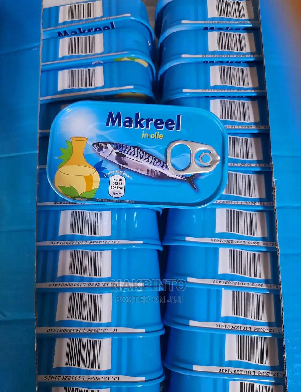 Mackerel Fillets in Rapeseed Oil