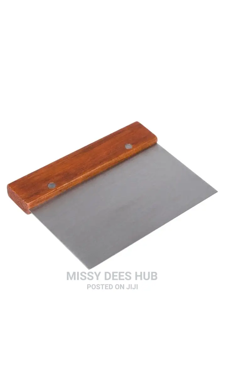 Stainless Steel Dough Cutter / Scraper.