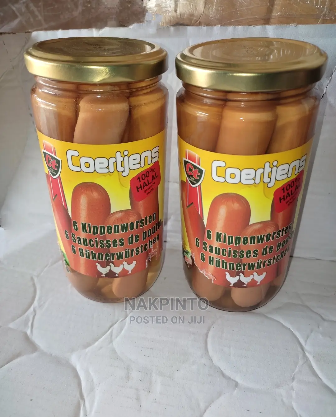Bottled Chicken Sausage