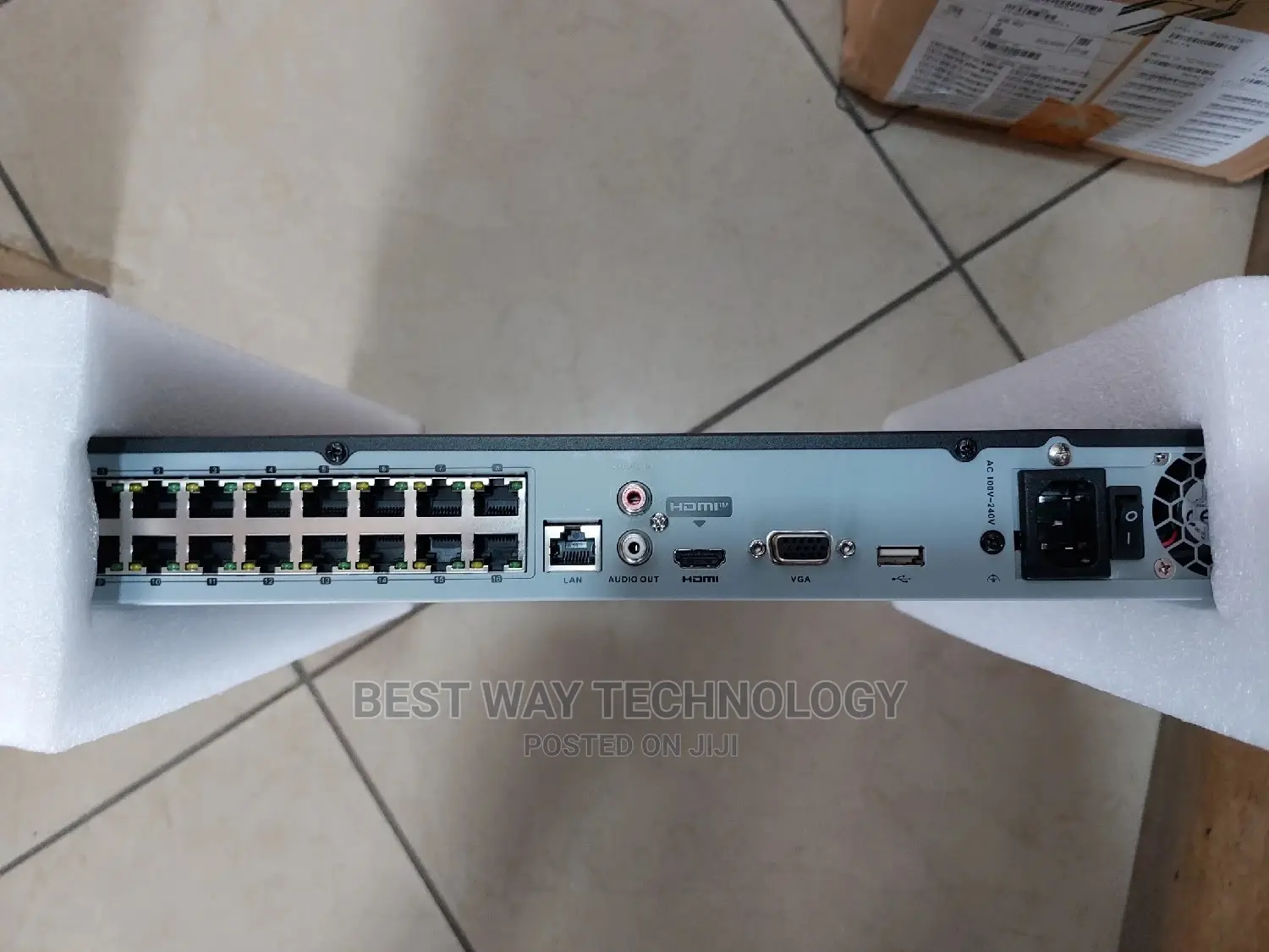16ch Nvr Poe