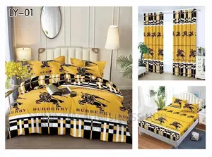 Bedsheet With Curtains