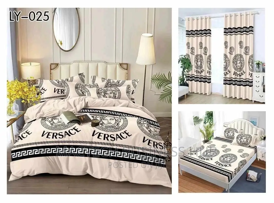 Bedsheet With Curtains
