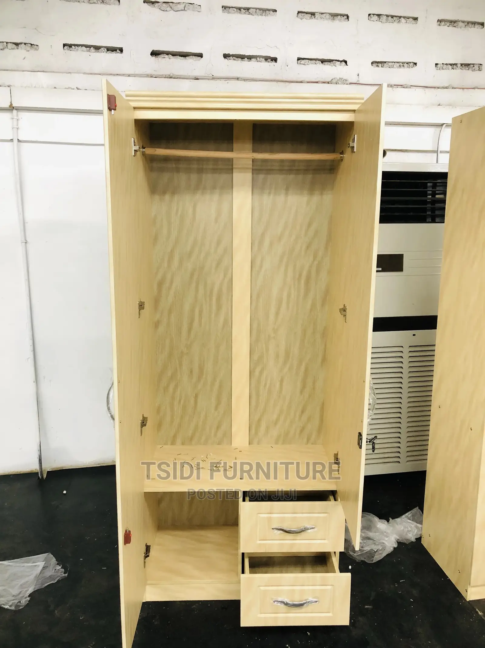 Quality Two Doors Wardrobe