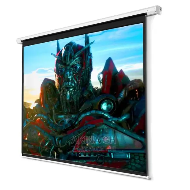 Manual Projector Screen 240X 240cm 2