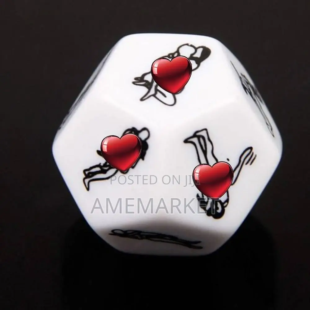 Exotic 12 Posture Play Dice Sex Toy