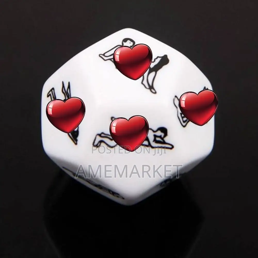 Exotic 12 Posture Play Dice Sex Toy