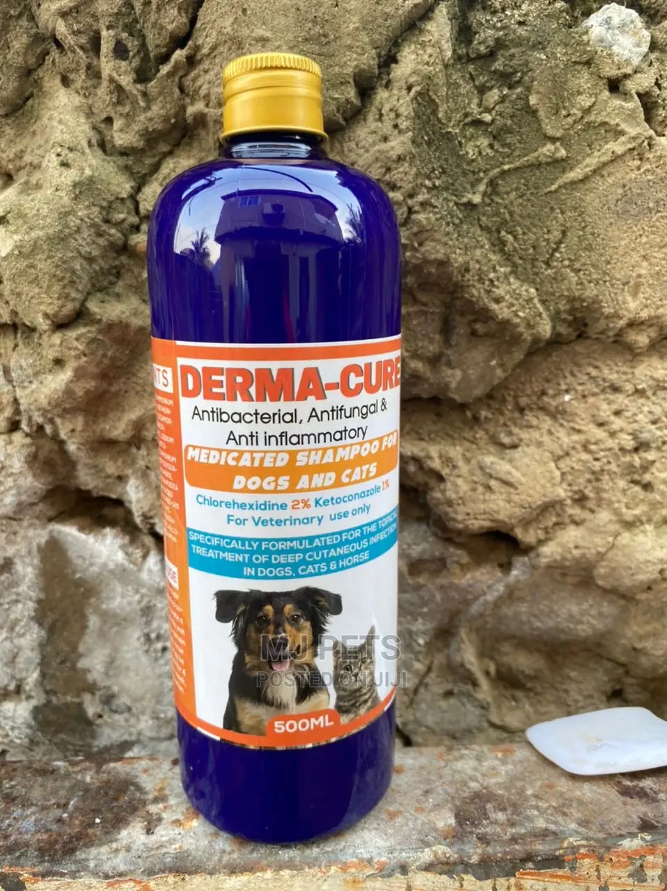 DERMA CURE Medicated Dog Shampoo 500ml
