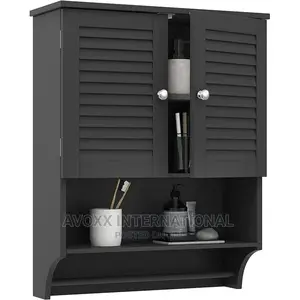 Choocho Wall Cabinet WC19001 - Black