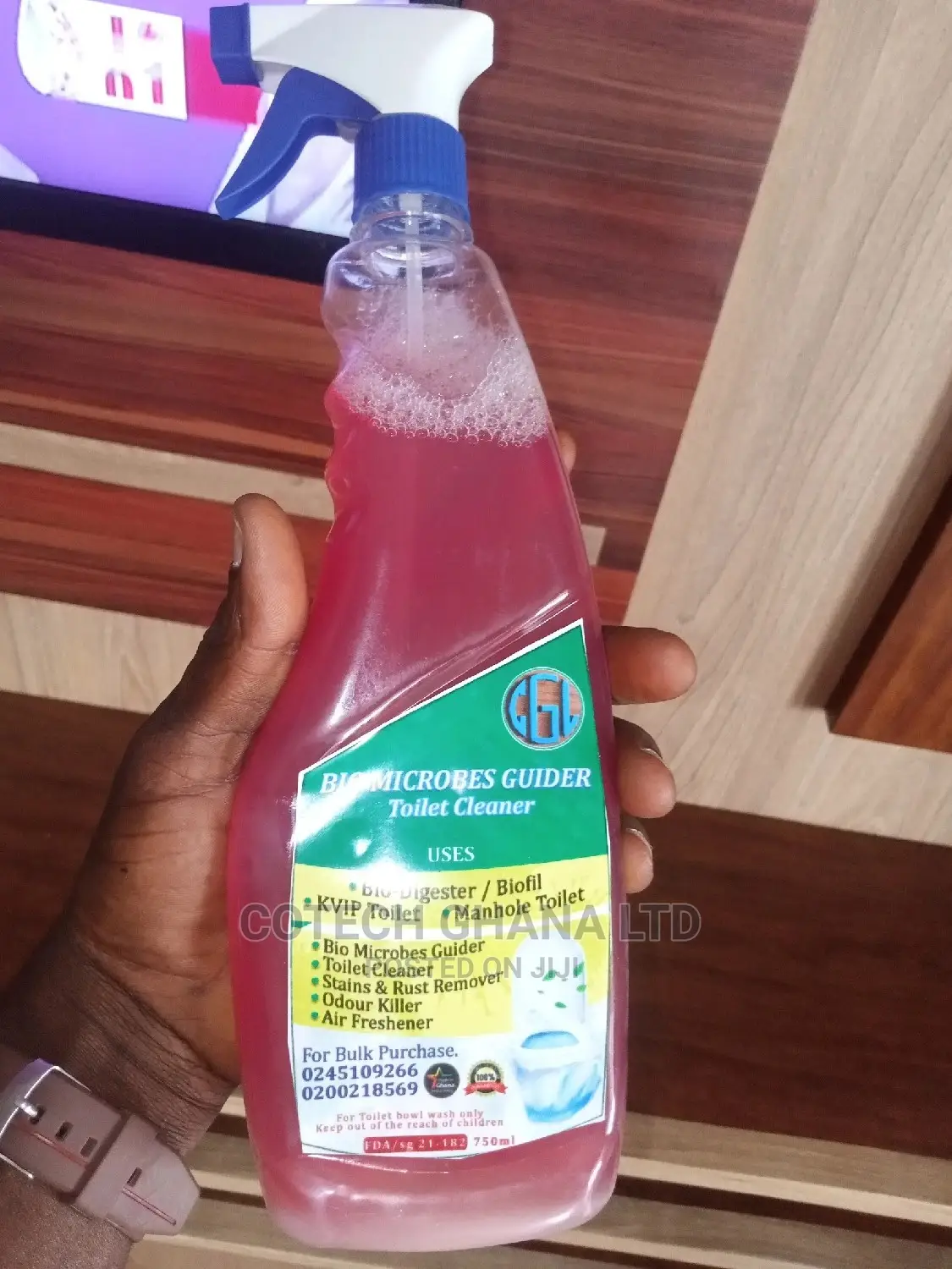 Bio Digester Toilet Bowl Cleaner ( Bio Microbes Guider)
