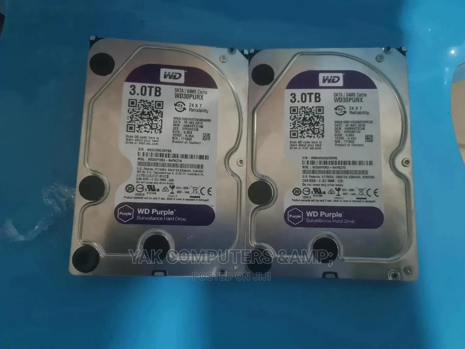 3tb Surveillance Desktop HDD WD