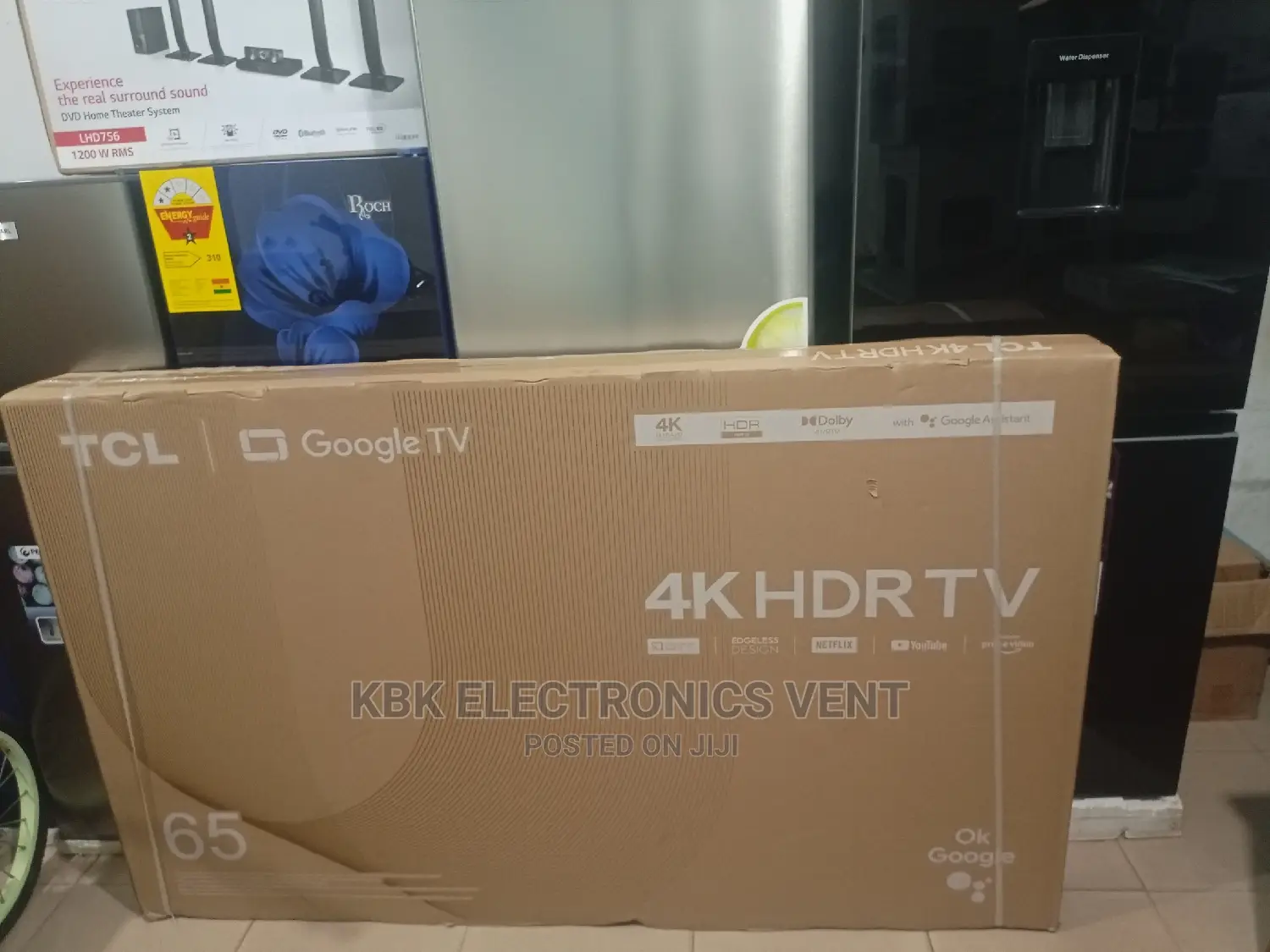 TCL 65" Smart(Android) Uhd Satellite Digital Led Tv
