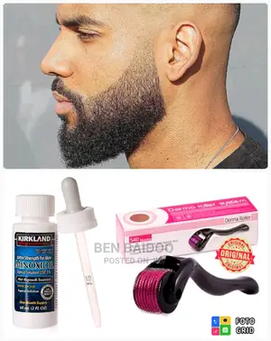 Kirkland Minoxidil+Derma Roller System
