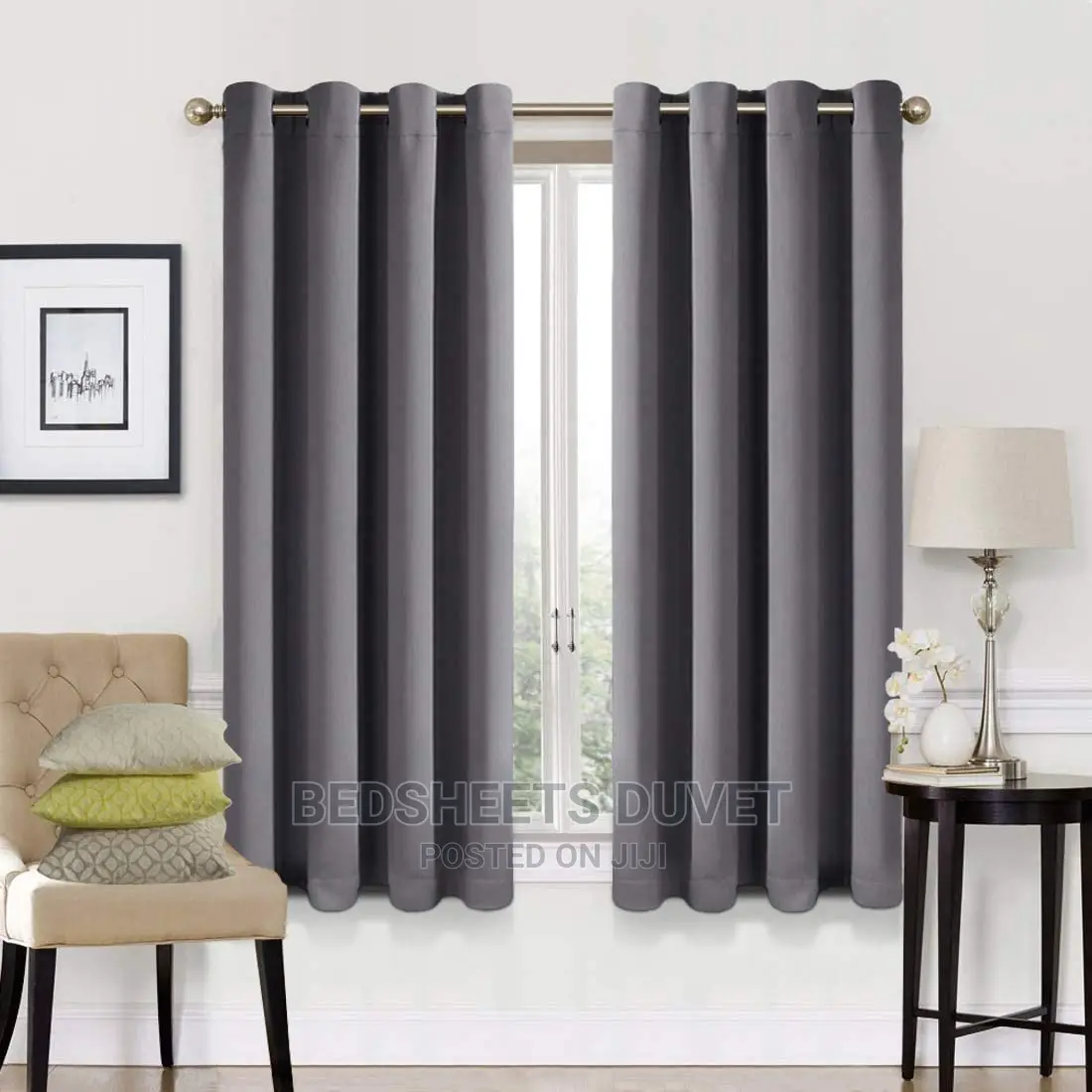 Thick Ringed Curtains