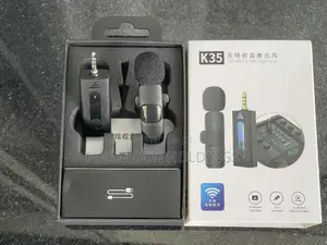 Wireless Mic for Cameras, Smartphones. 3.5mm Devices