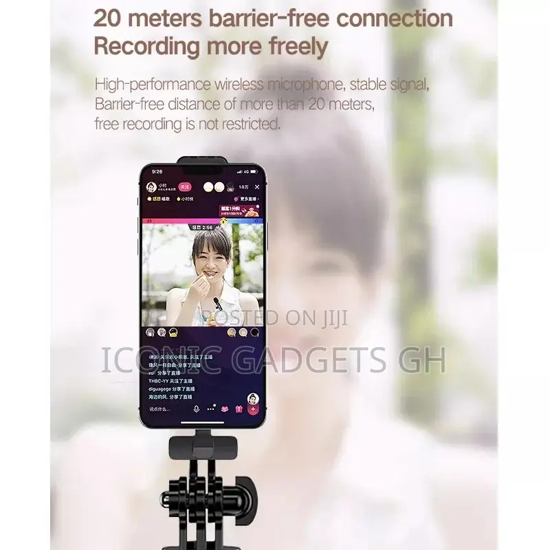 Portable 2 in 1 Lavalier Microphone in Kaneshie Audio & Music