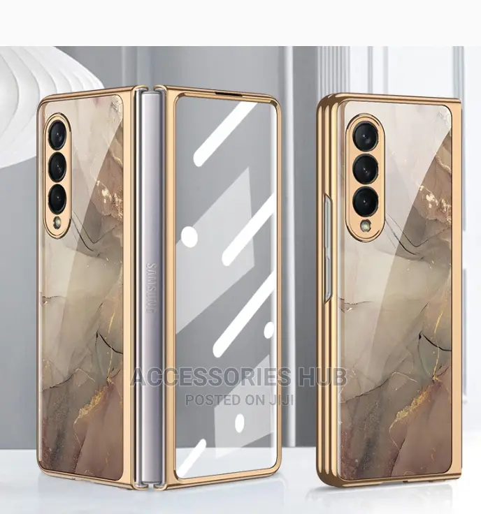 Z Fold 3,4,5 Case With Inbuilt Glass Screen Protector
