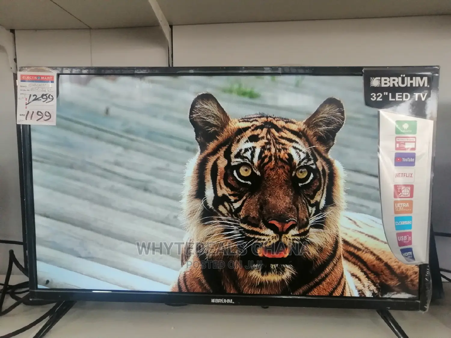 Bluetooth 43 Inch Full Hd Smart Led Tv Google Assistant 2023