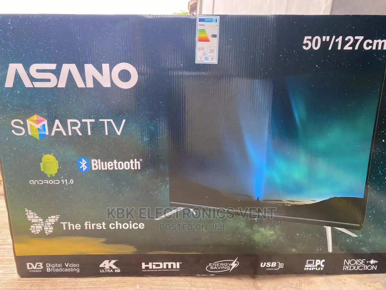 Asano 65" Smart Uhd 4k Android Satellite Tv