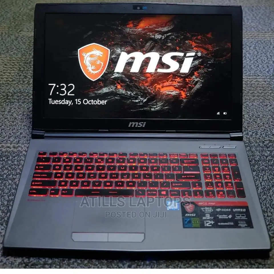 Laptop MSI GV62 8RD 8GB Intel Core I5 HDD+SSD 1.5T