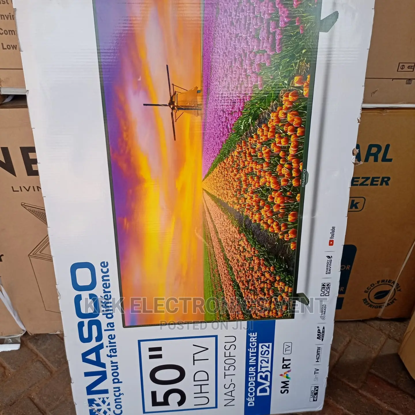Nasco 50" Smart Satellite Digital Led Tv