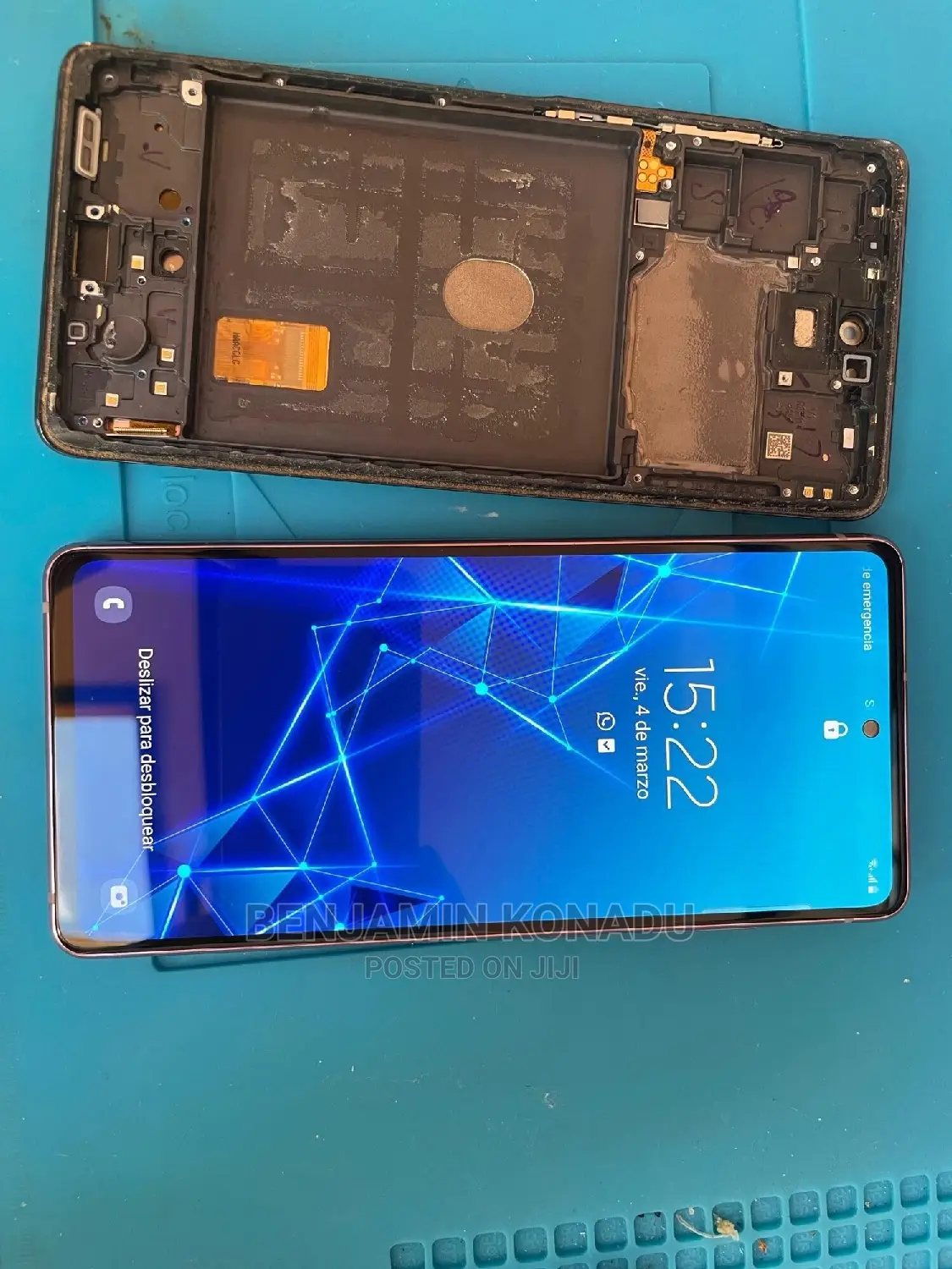Amoled S20 Fe Screen Supports Finger Print