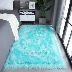 Heavy Fluffy Fur Center Carpet(In Diff Color)*Size:180x120cm