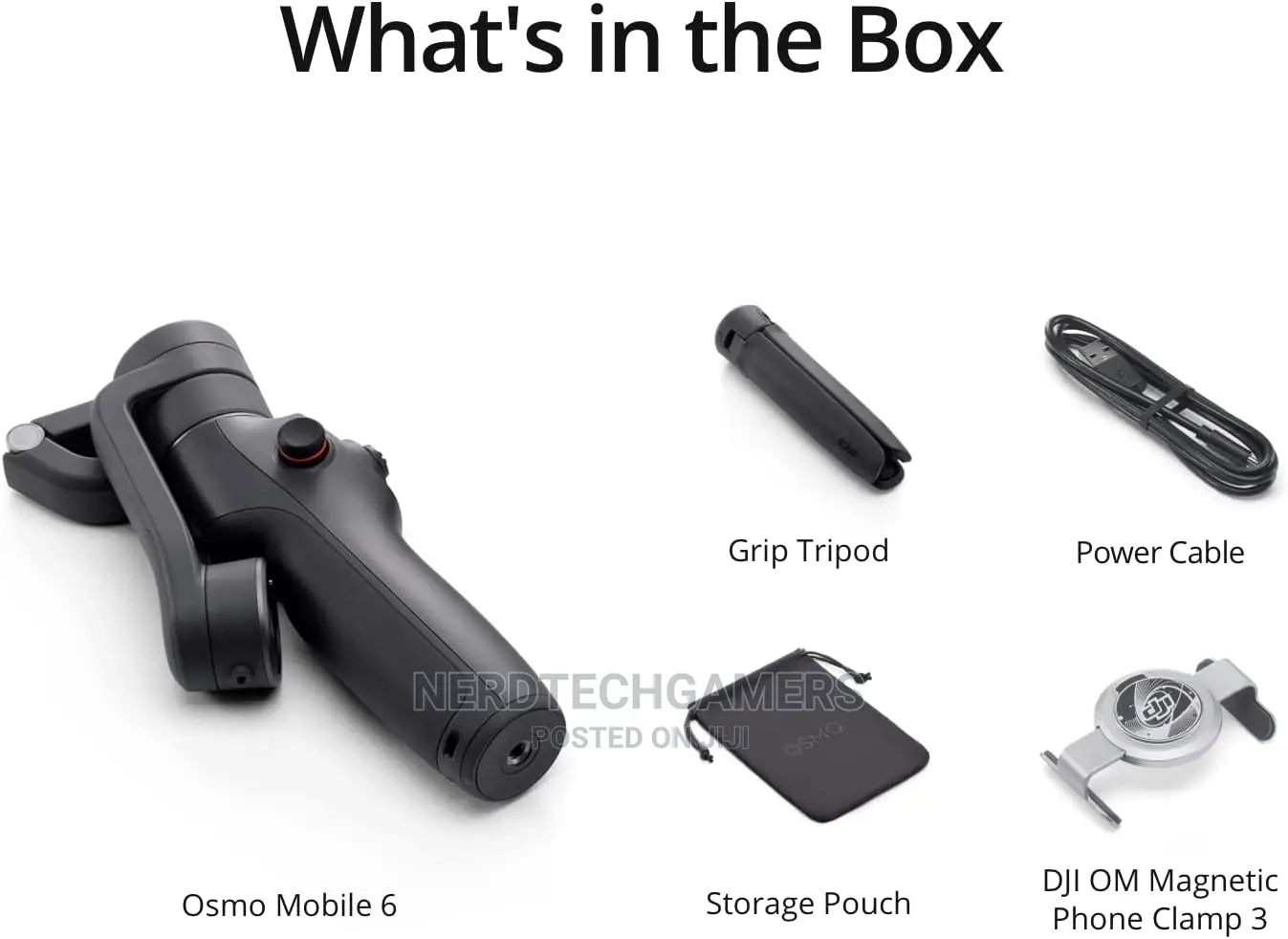 DJI Osmo Mobile 6 Smartphone Gimbal Stabilizer.