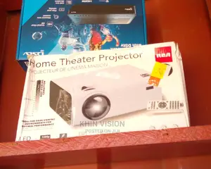 Projector With a Speaker , Microphone and Video