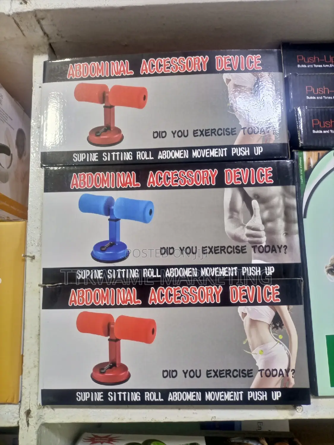 Abdominal Accessory Device Exercising