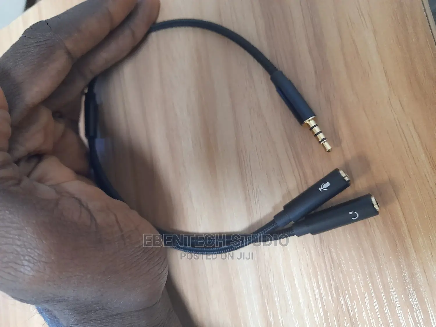 Headset Splitter 3.5mm Mini Jack to Mic and Speaker Quality