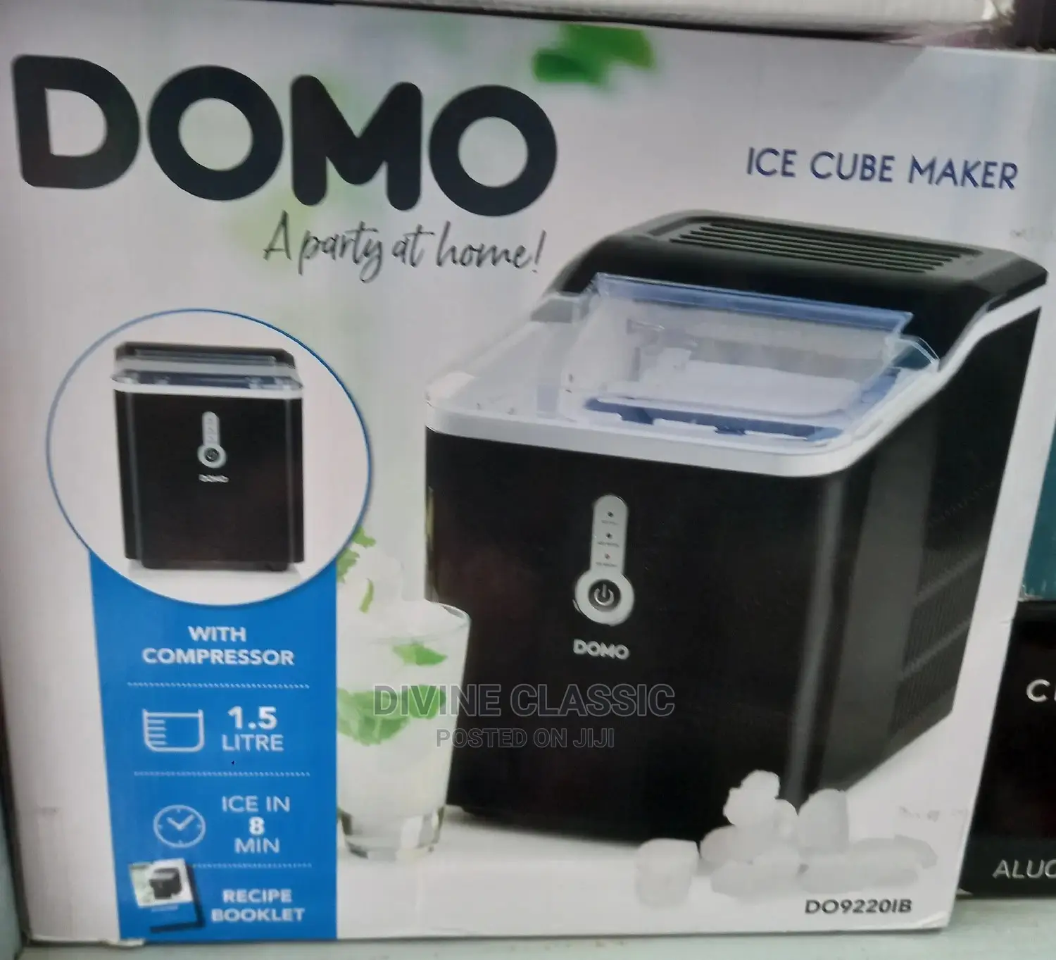 Domo 12kg Ice Cube Make(110v)
