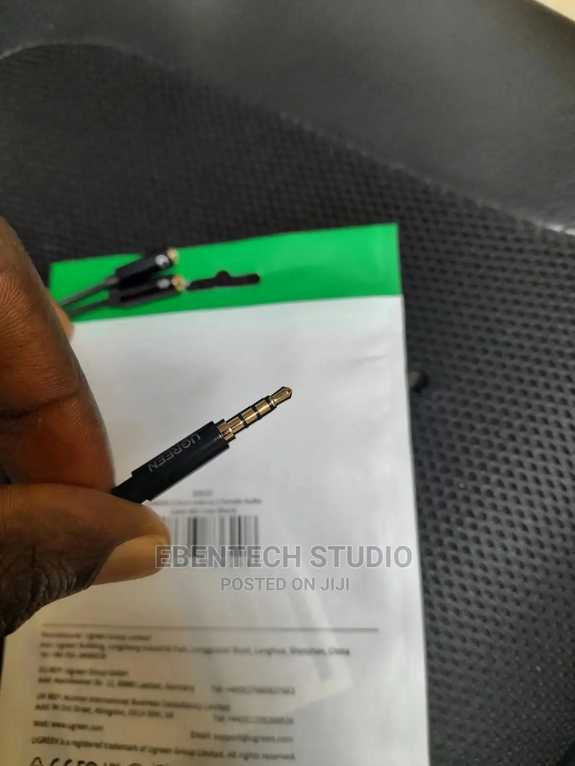 Headset Splitter 3.5mm Mini Jack to Mic and Speaker Quality
