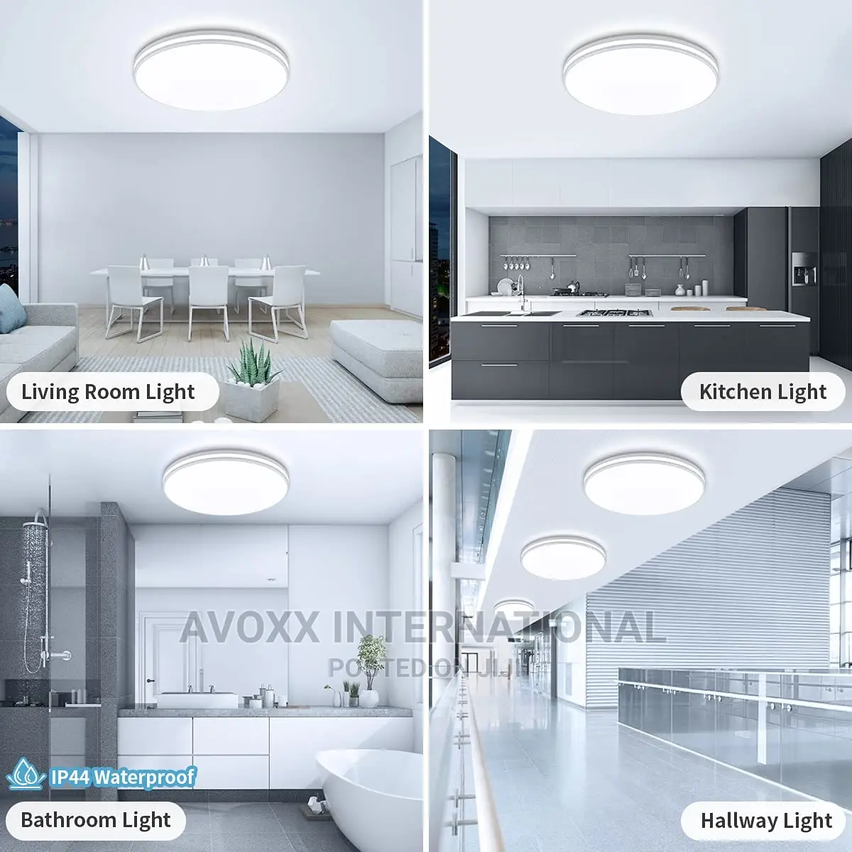 Led Ceiling Light Airand 12.6in Flush Mount Ceiling Light