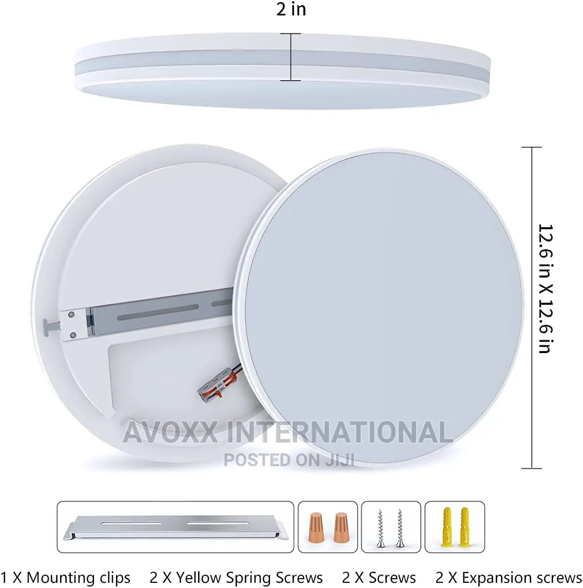 Led Ceiling Light Airand 12.6in Flush Mount Ceiling Light