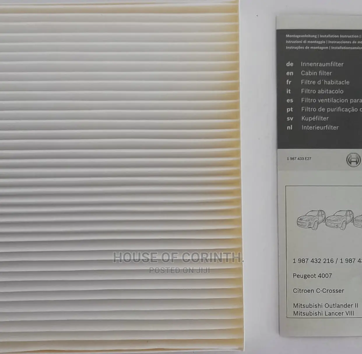 Cabin / Air-Conditioner Filters. Bosch