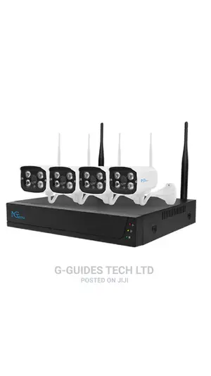 3mp 4-Channel Smart Wifi NVR Kit, 4ch Smart Wireless Kit 3mp