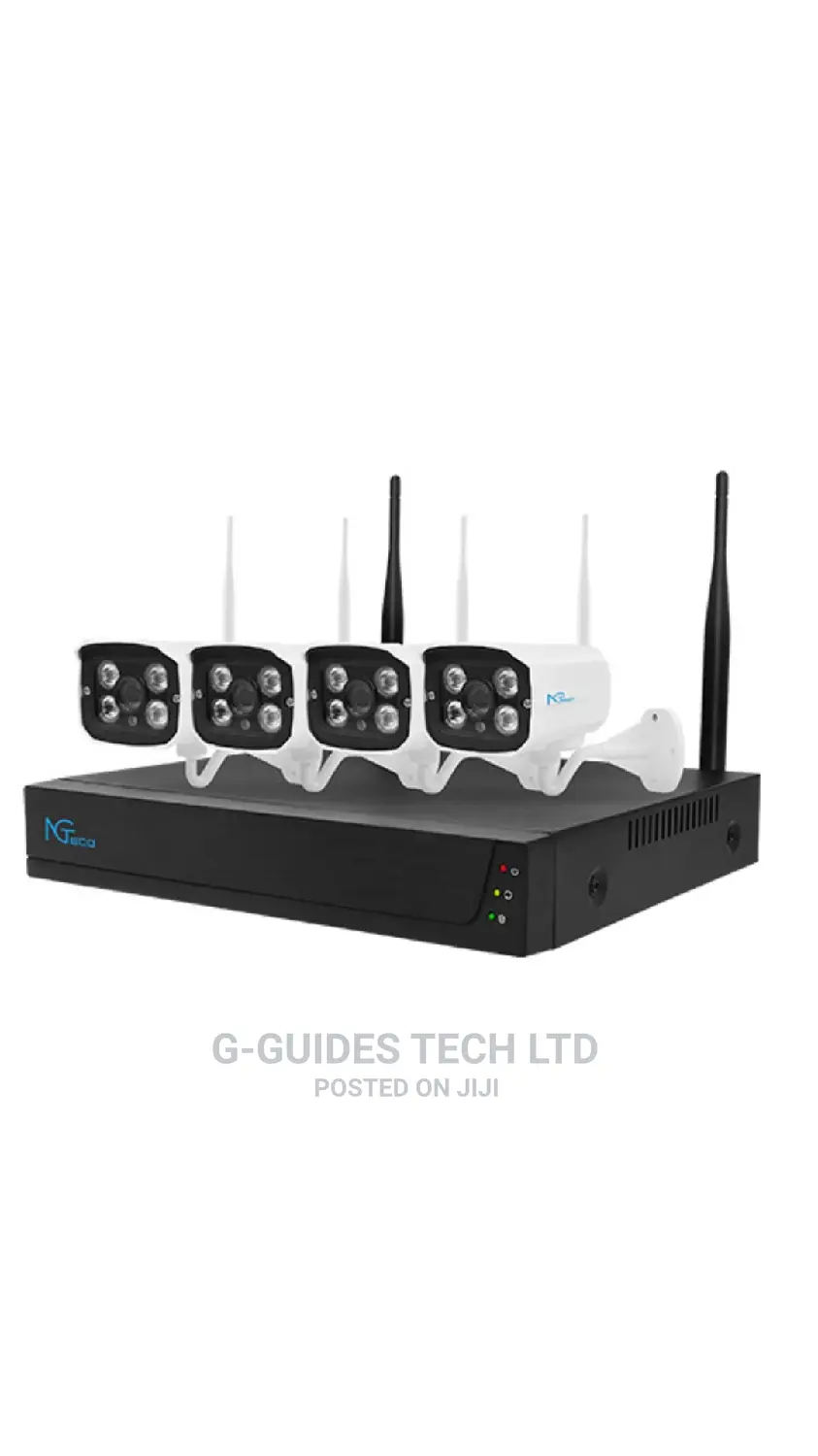 3mp 4-Channel Smart Wifi NVR Kit, 4ch Smart Wireless Kit 3mp