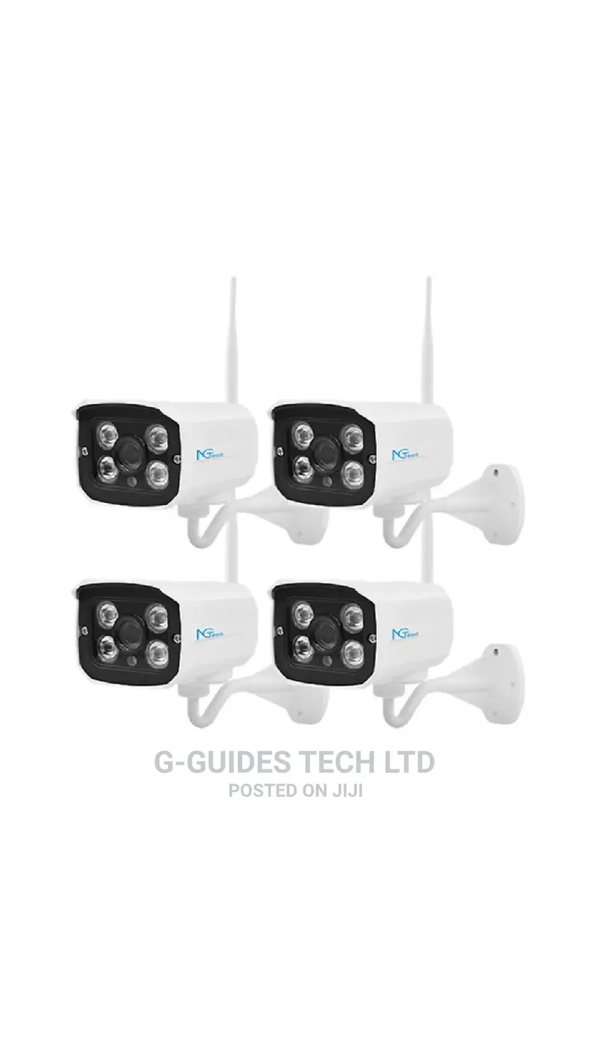3mp 4-Channel Smart Wifi NVR Kit, 4ch Smart Wireless Kit 3mp