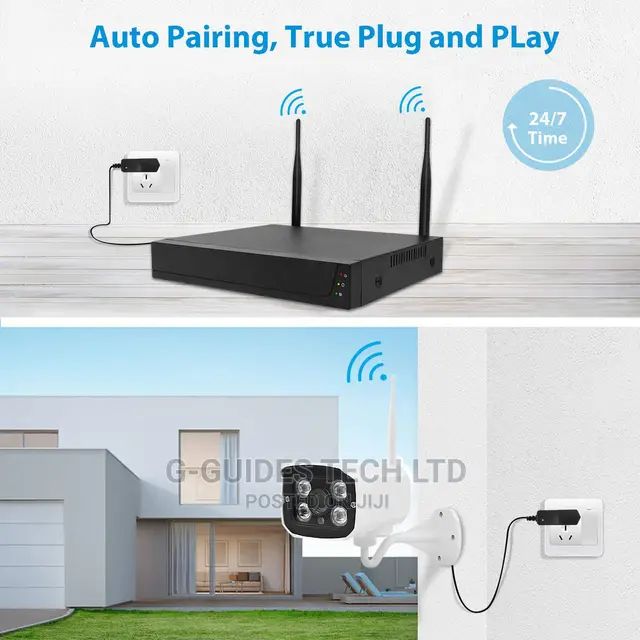 8channel Wifi NVR Kit or 8ch Wireless NVR Kit 3mp (Ng-V800)