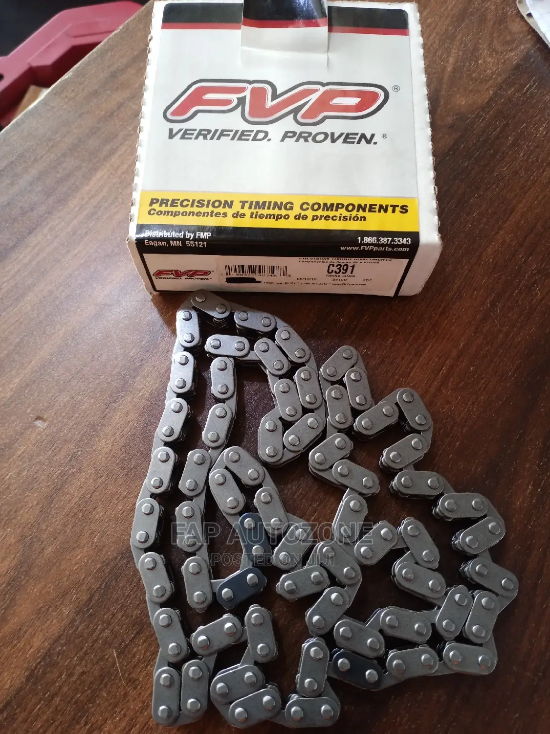 0654. Ford. Original FVP/Clayes Timing Chain From Usa. C391
