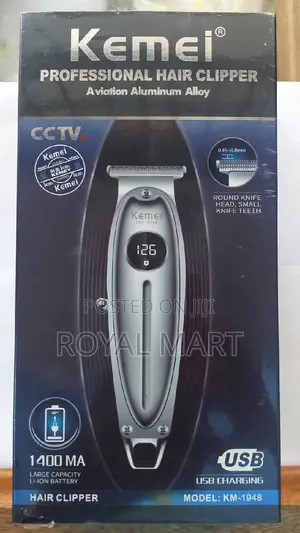 Kemei Metallic Professional Clipper
