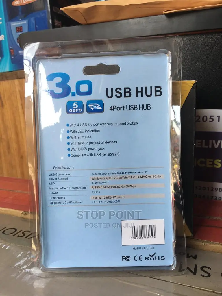 3.0 USB Hub-4 Ports