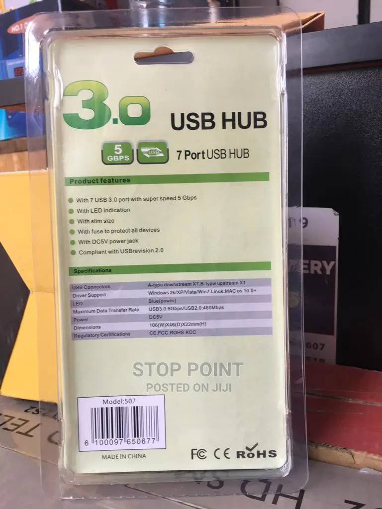 3.0 Usb Hub-7 Ports