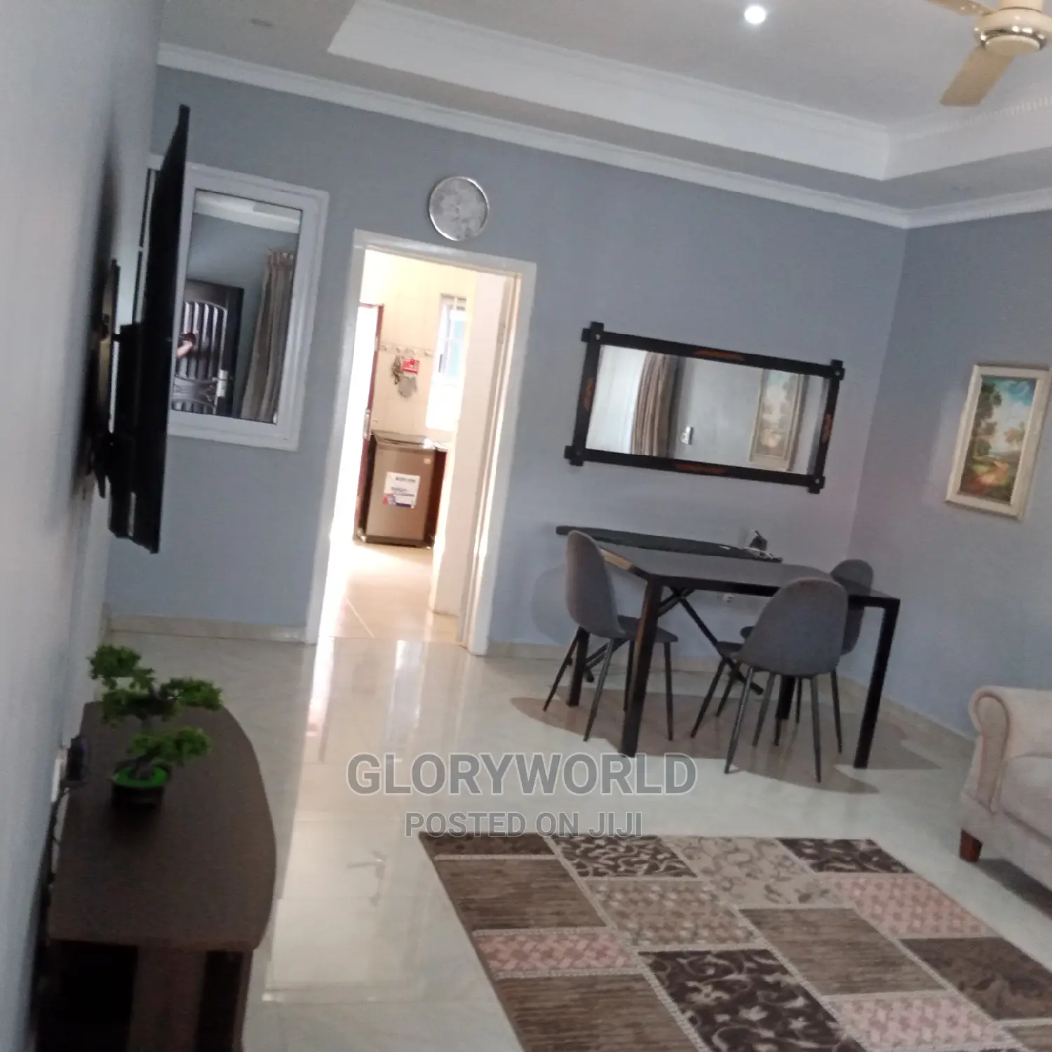 Furnished 2 Bedroom House at Spintex