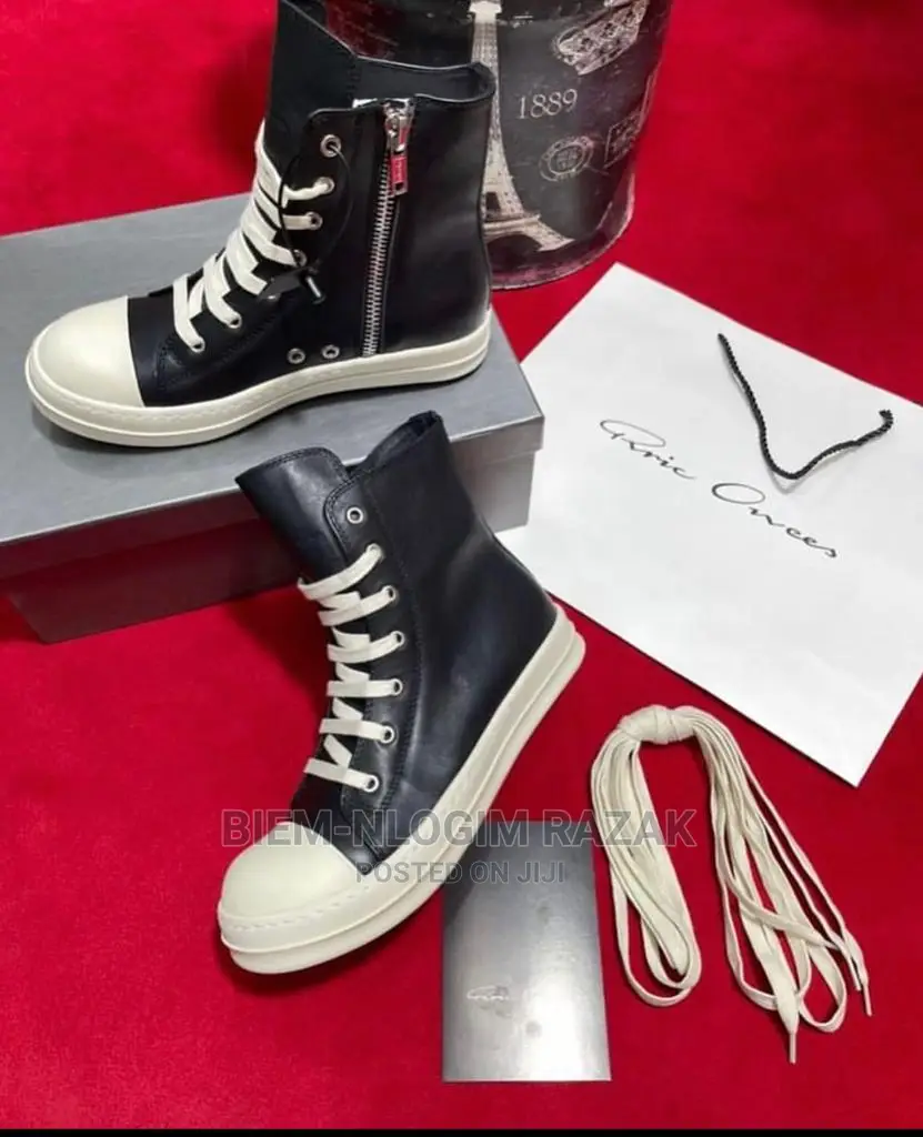 Super Quality Leather Long Sneakers Available in Stock