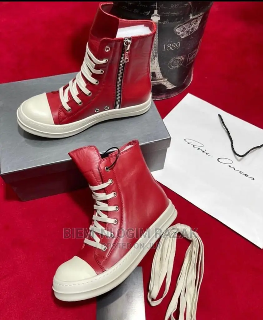 Super Quality Leather Long Sneakers Available in Stock